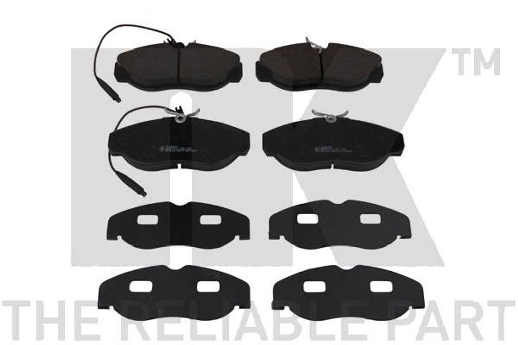NK Bremsbeläge vorne für Citroen Jumper Fiat Ducato Peugeot Boxer