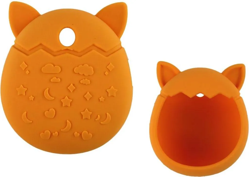 Cover Silicone Tamagotchi Arancione - Design Ergonomico e Sicuro
