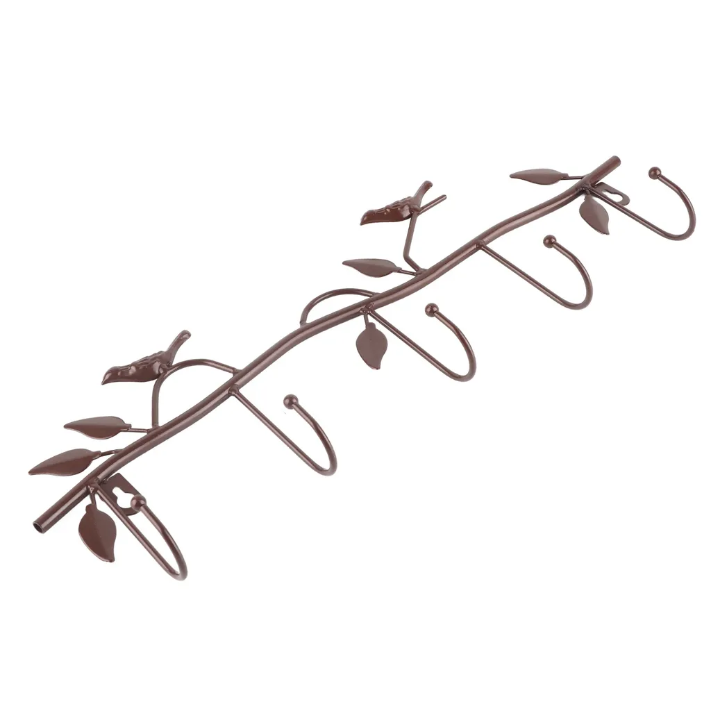 Cintre pour clés et petits objets d'entrée support mural compact - 6