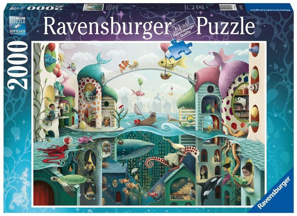 Ravensburger If Fish Could Walk, 2000 Stück(e), Kunst, 14 Jahr(e)