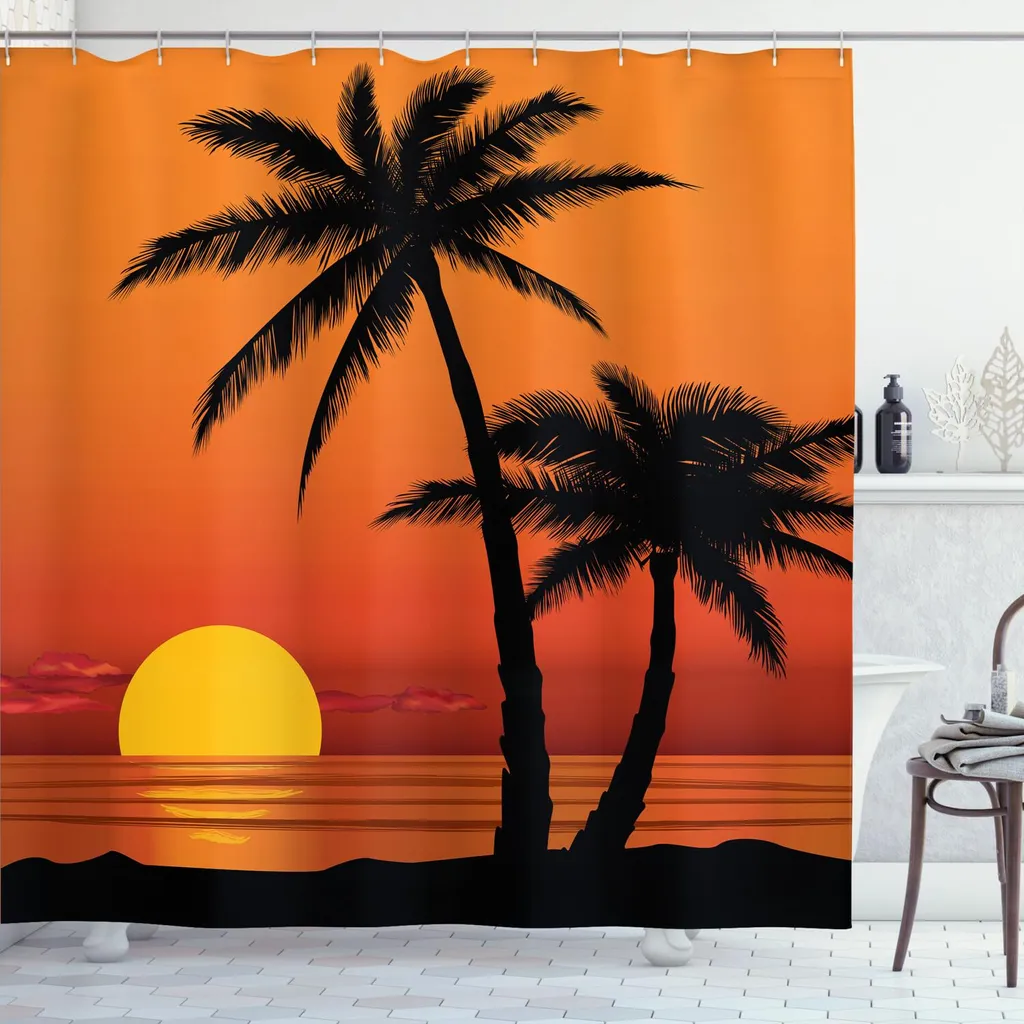ABAKUHAUS Tramonto Federa Fodera Cuscino, Tropical