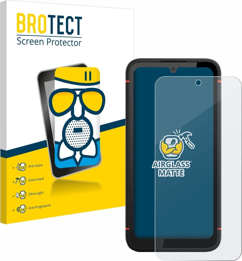 BROTECT Entspiegelungs Schutzglas für Gigaset GX4 / GX4 Pro Schutzfolie Panzer Folie Glas Display Schutz matt
