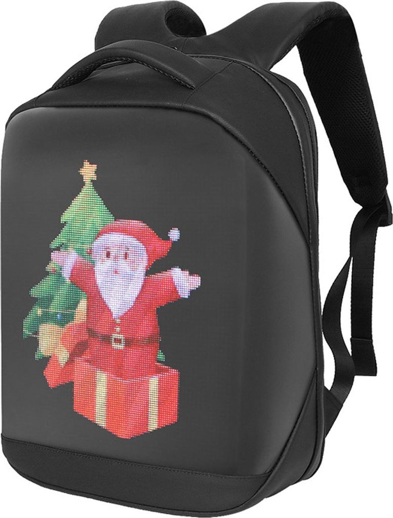 LED Werbung Rucksack APP Control Rucksack mit programmierbarem Bildschirm Outdoor Reisen