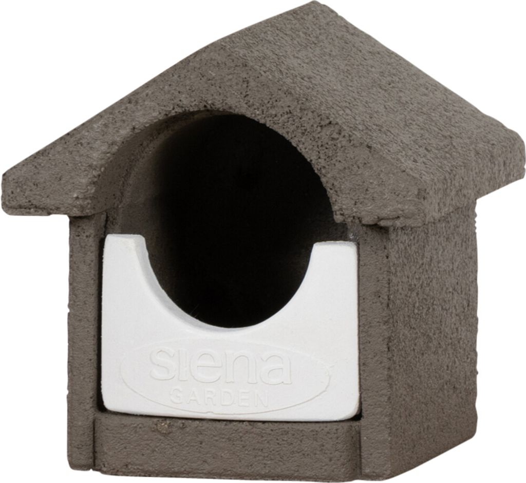 SIENA GARDEN Nistkasten HOLZBETON grau