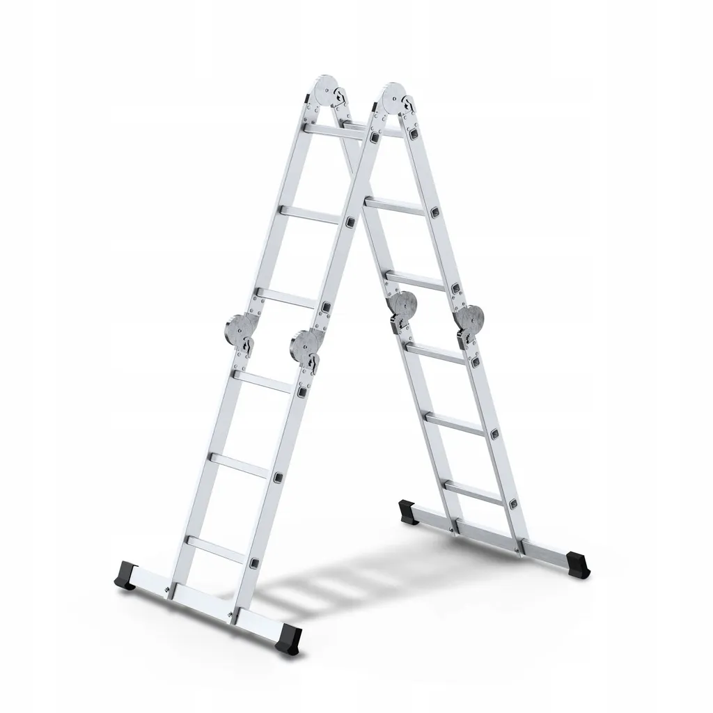 Awtools Scala multifunzionale in alluminio 4X3