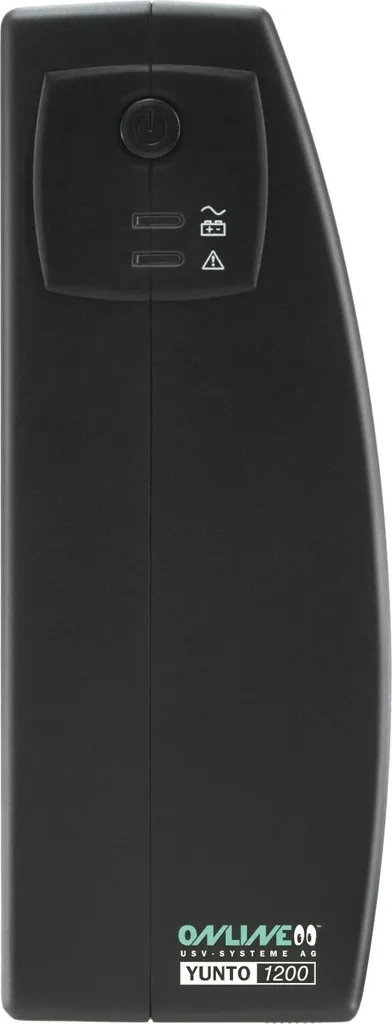 Onduleur silencieux 1200 VA ONLINE USV Yunto lüfterlos noir