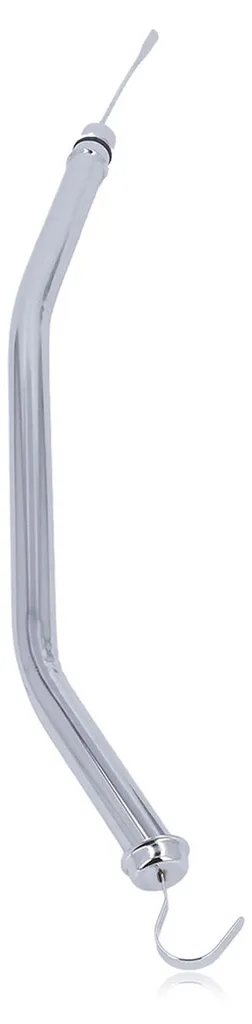 Tube de jauge de transmission C4 chromé 22 pouces en acier inoxydable