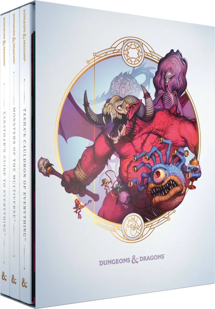 Pack Extension JDR Dungeons & Dragons Gift Set avec Coffret de Rangement - 12