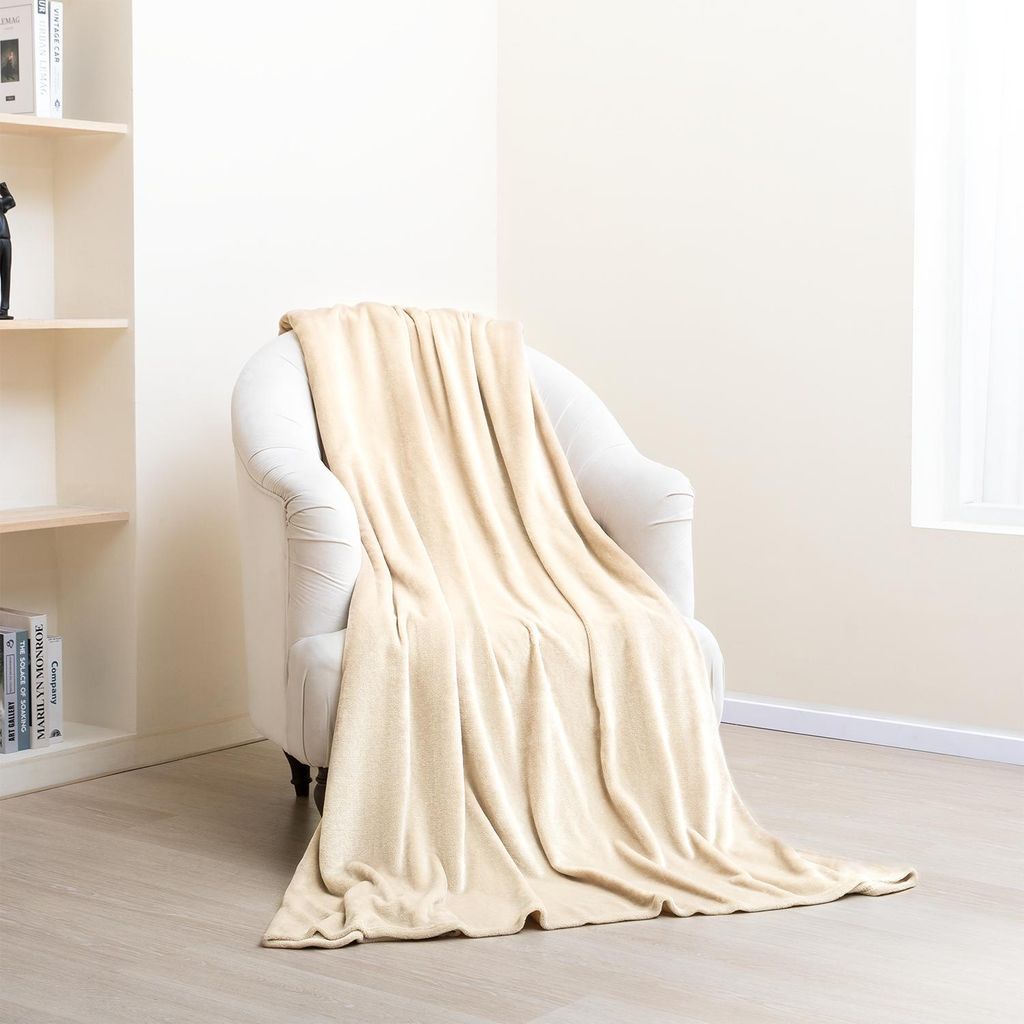 Kuscheldecke Fleecedecke Flauschige Wohndecke Sofadecke Produktbild 