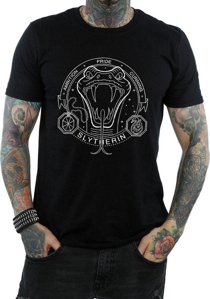 Harry Potter - T-Shirt für Herren BI816 (S) (Schwarz)