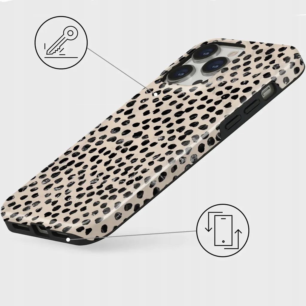 Cover iPhone 15 Pro Max Burga Almond Latte | Non la Solita Cover, è un Guscio! - 12