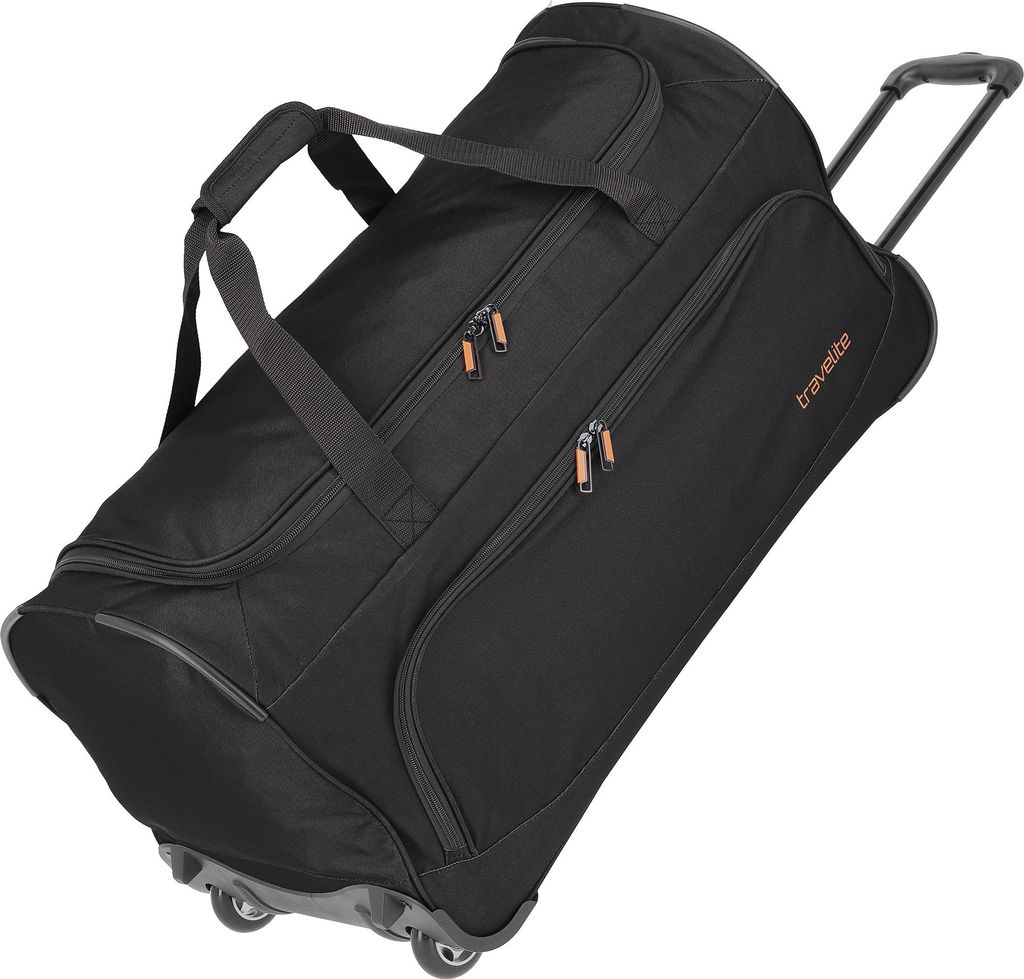 Travelite BASICS FRESH Rollenreisetasche Schwarz 89 L Produktbild 