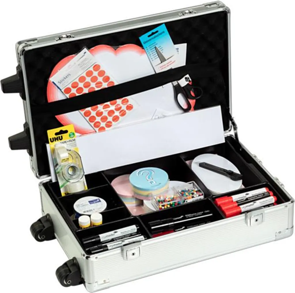 Mallette de modération Legamaster avec 3200 accessoires d'animation - 3