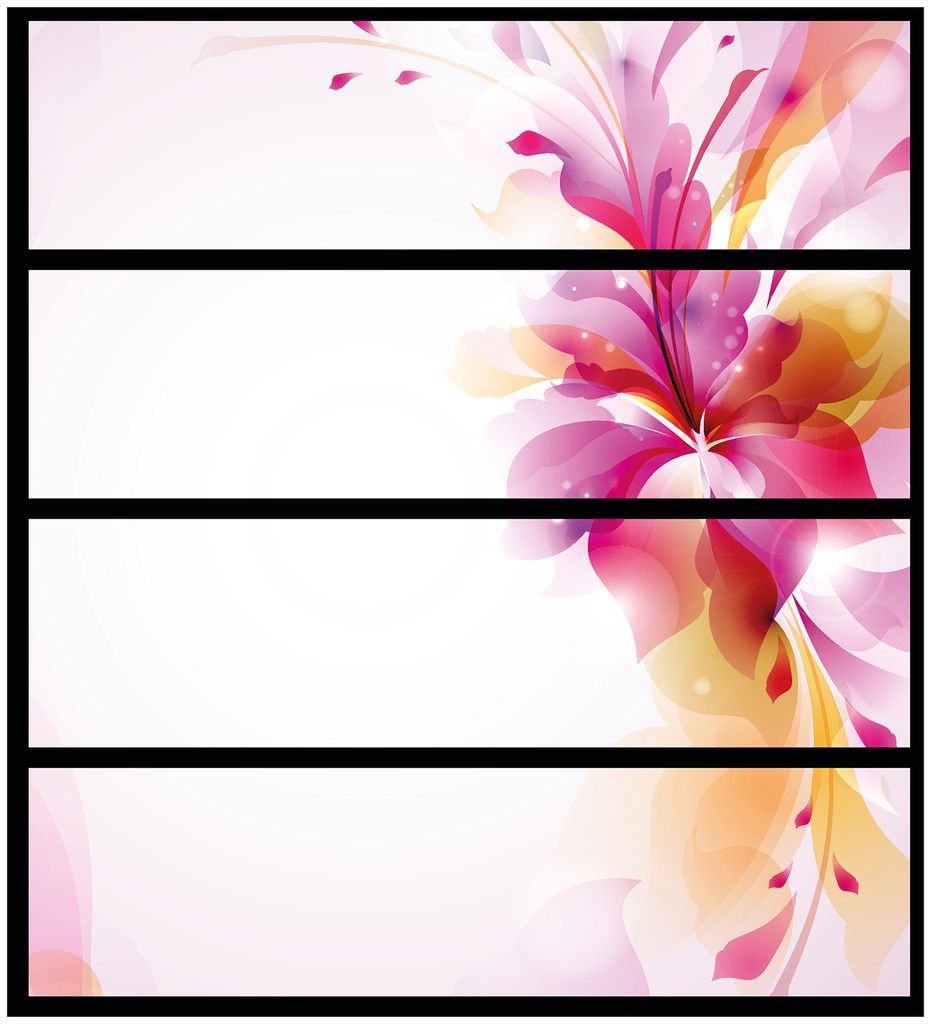 Wallario Möbelfolie / Aufkleber, geeignet für Ikea Malm Kommode mit 4 Schubfächern - Zentrum der pinken Blume