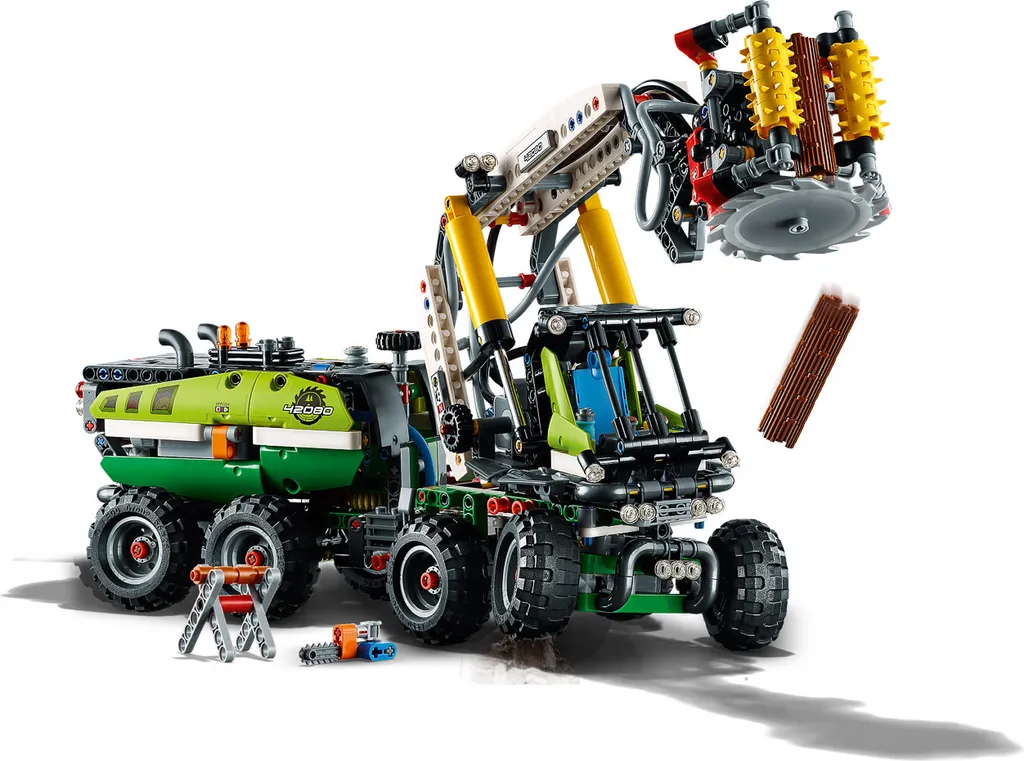Jeu de construction motorisé Abatteuse forestière LEGO Technic 42080 - 7