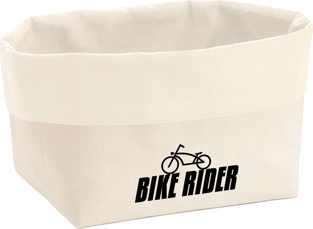 Huuraa Organizer Bike Rider Fahrrad 3 Liter Medium Canvas Baumwolle Utensilo Geschenkidee