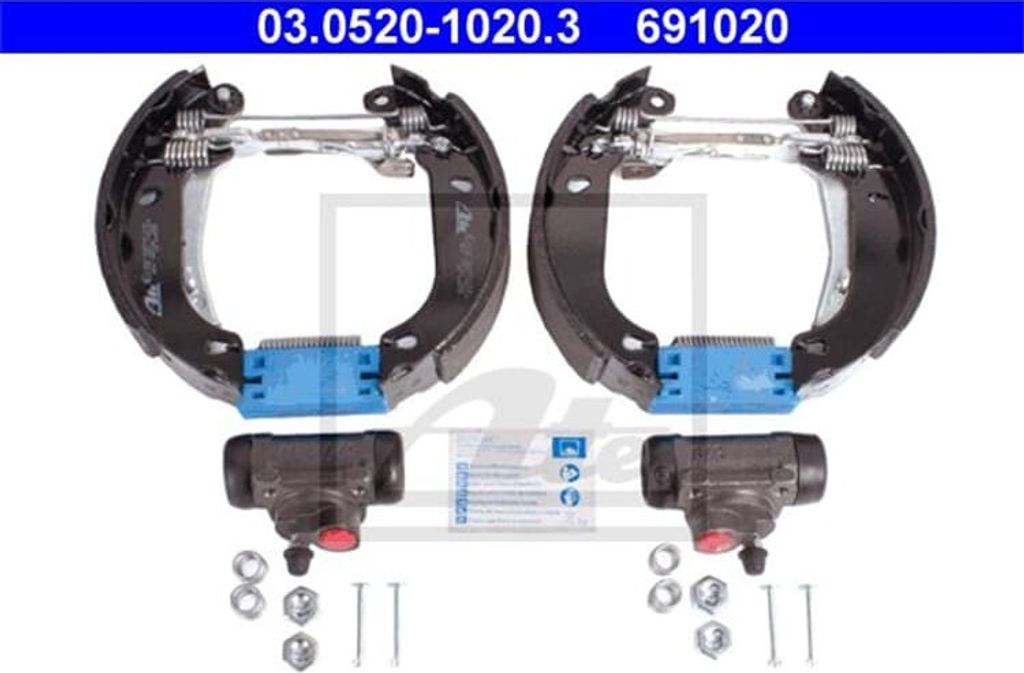 Ate Bremsbackensatz 03.0520-1020.3