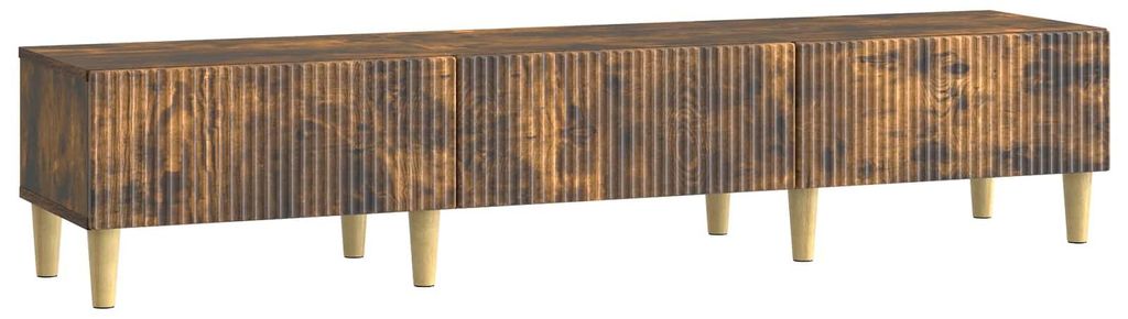 Maison Exclusive - TV-Schränk Geräucherte Eiche 147 x 34,5 x 30 cm Holzwerkstoff