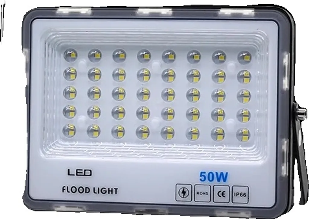 Projecteur LED Extérieur 50W Étanche IP66 avec Support Mural Orientable