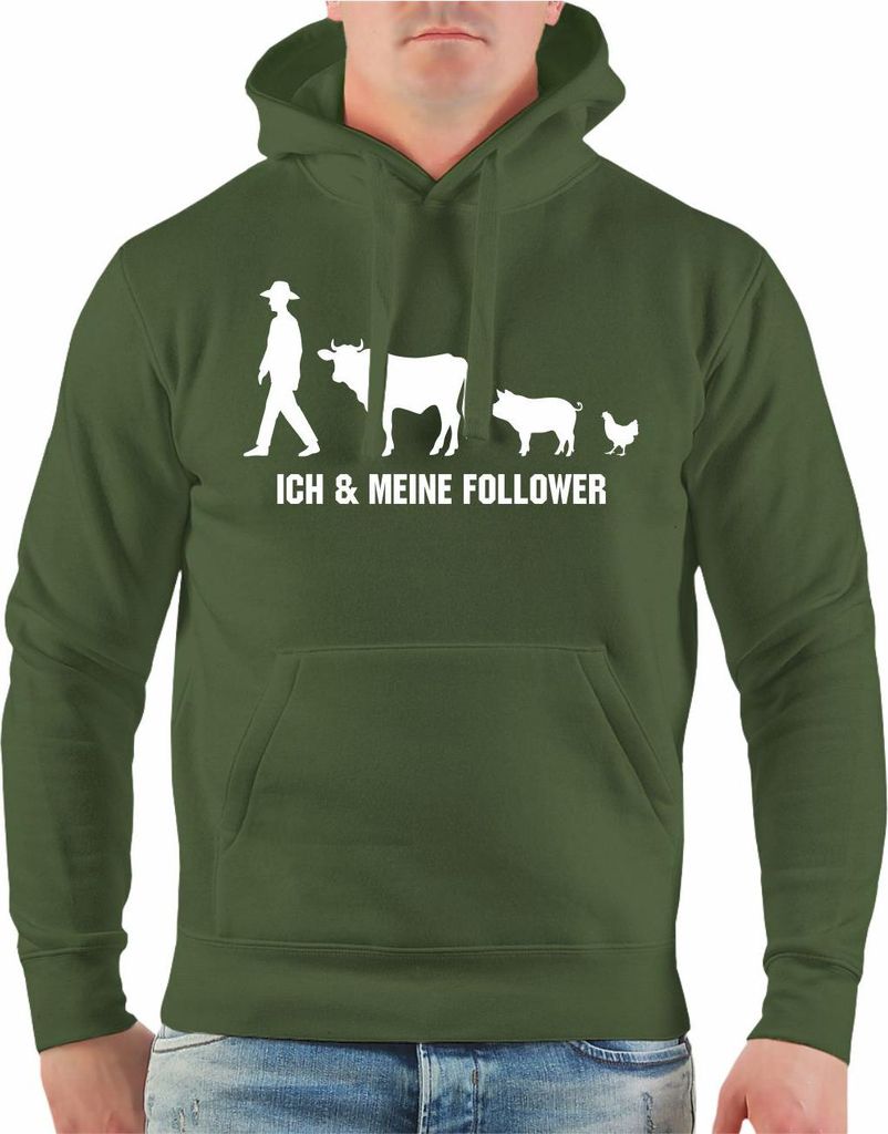 Herren Kapuzenpullover Ich und meine Follower