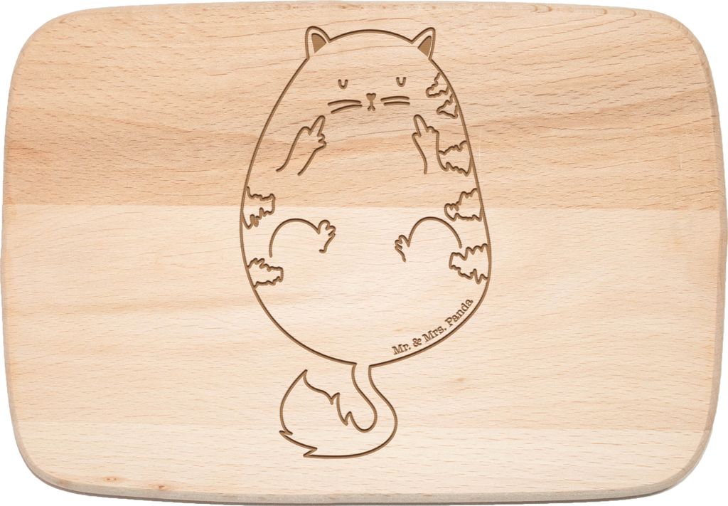 Mr. & Mrs. Panda Frühstücksbrettchen Katze Frühaufsteher - Transparent - Geschenk, Schneidebrett, Tiger, Frühstücksbrett, Der Frühe Vogel Kan...