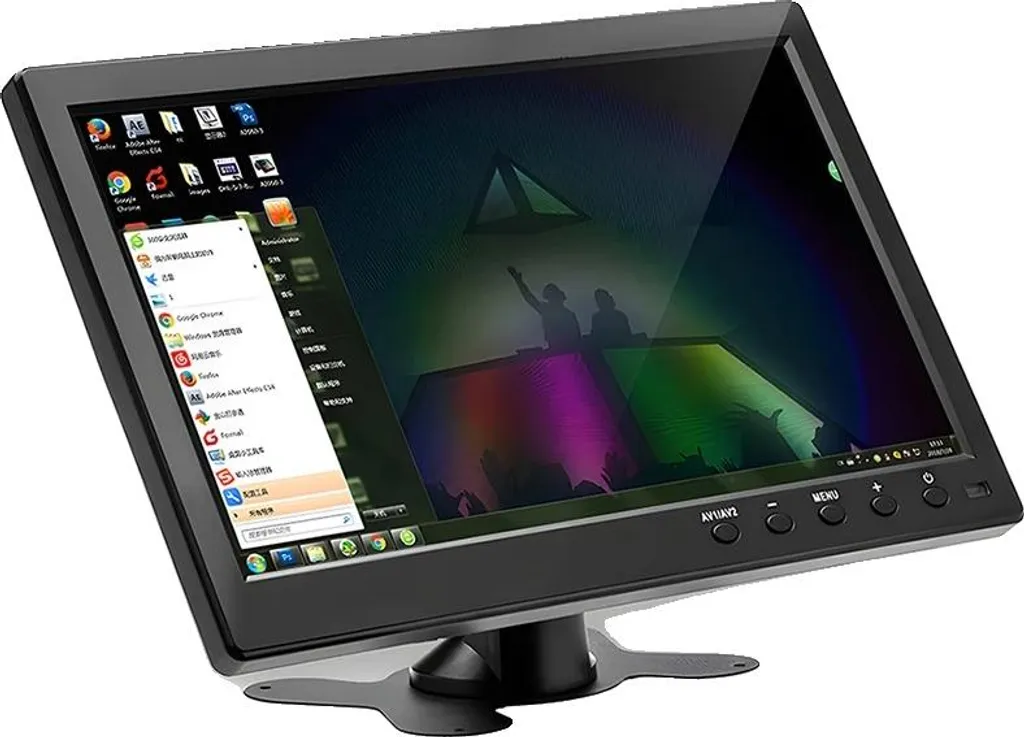 Moniteur de voiture LCD 10,1 pouces avec ports d'entrée multiples HD