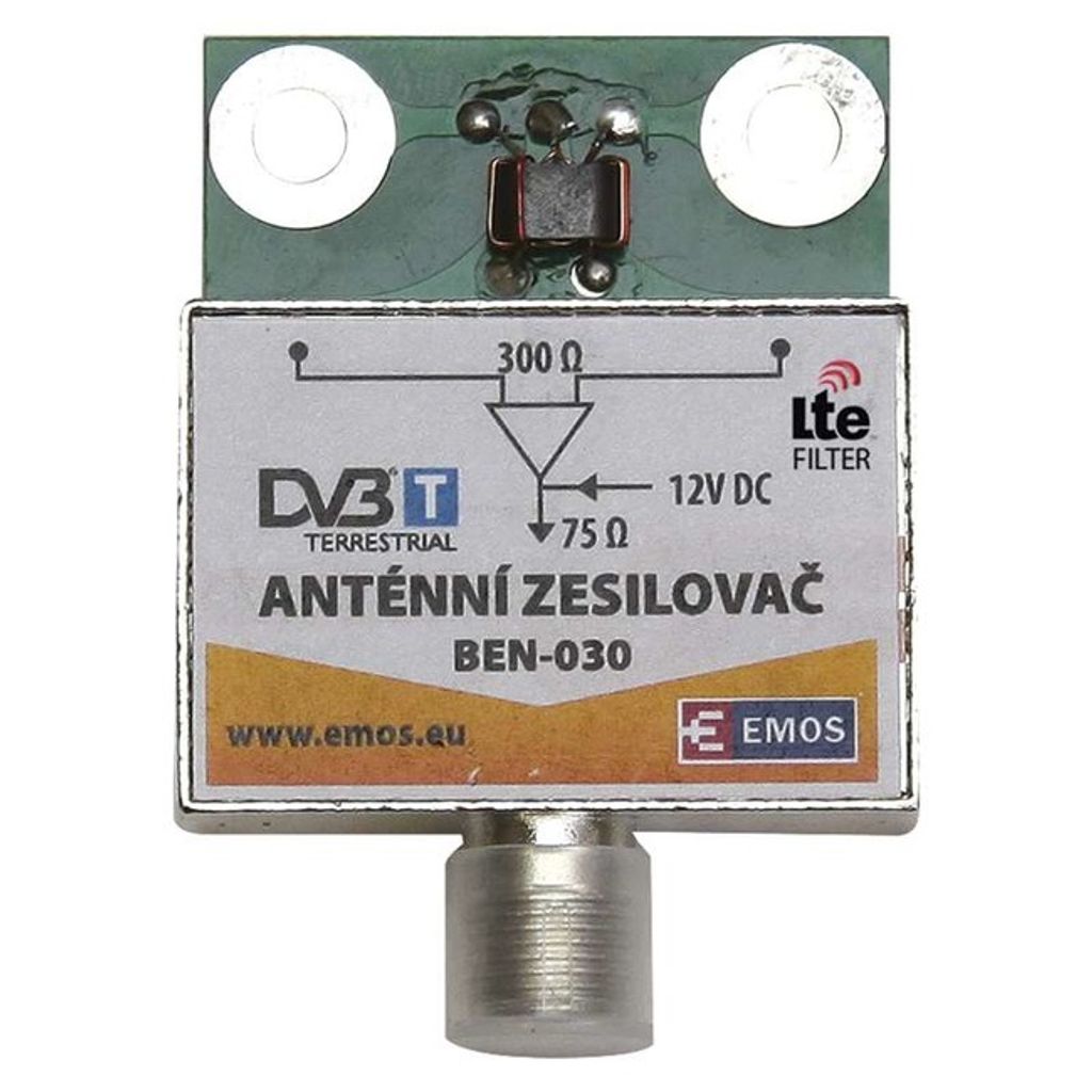 Anténny predzosilovač 30dB VHF/UHF 70337 Obrázok produktu 