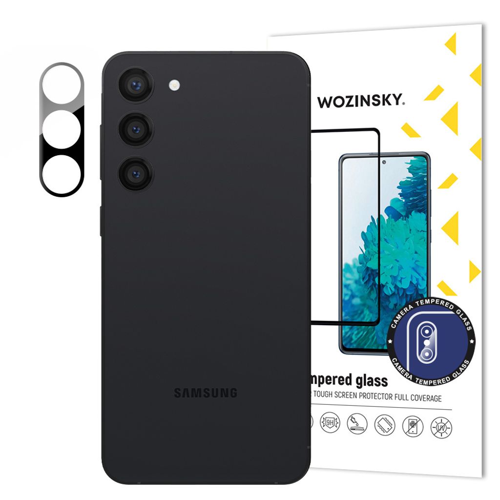 Wozinsky Voll Kamera Glas Samsung Galaxy S23+ Gehärtetes Glas Für Kamera? 9H
