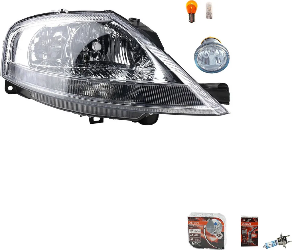 Kit Illuminazione Pro Citroen C3 Johns + Osram Night Breaker Laser 150%