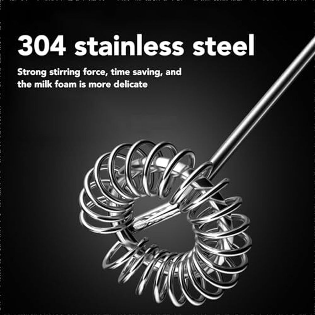Milchaufschäumer, Elektrisch, Tragbar, Automatischer Kaffeeaufschäumer, Eierschäumer für Milchkaffee, Heiße Schokolade, Eierlatte