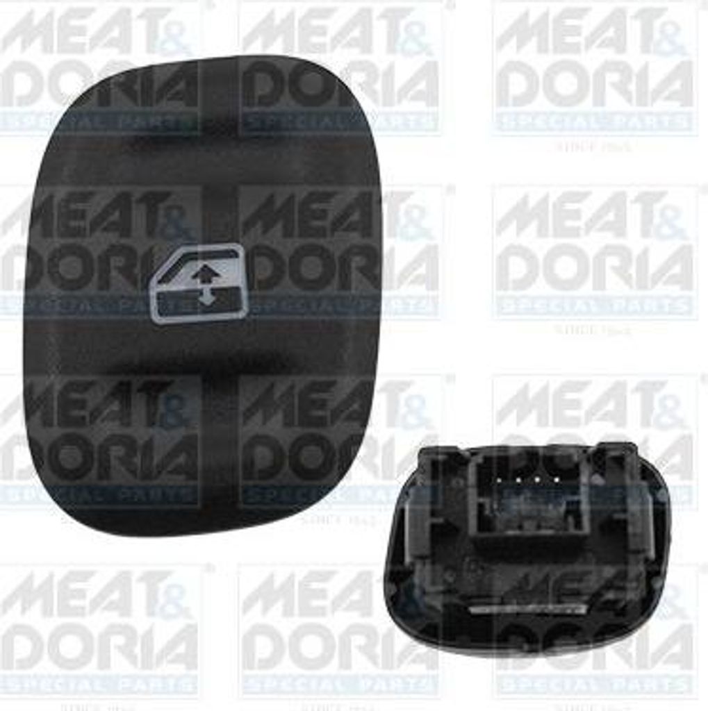 MEAT & DORIA 26255 Schalter, Fensterheber OE 735536760 kompatibel mit Panda