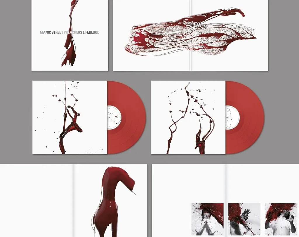 Lifeblood Manic Street Preachers Vinyle Rouge Remasterisé Anniversary