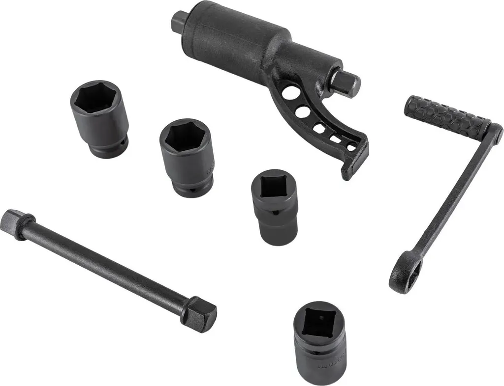 Clé Multiplicateur de Couple pour Desserrage de Roues Poids Lourds Noir