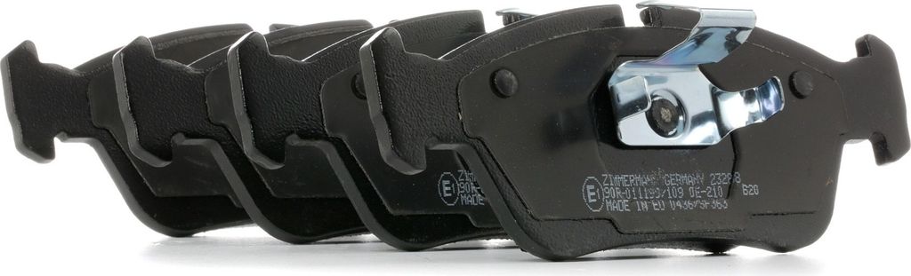 ZIMMERMANN 23287.175.1 - Bremsbeläge für 3er (E36), 3er (E46), Z3 (E36), Z4 (E85)