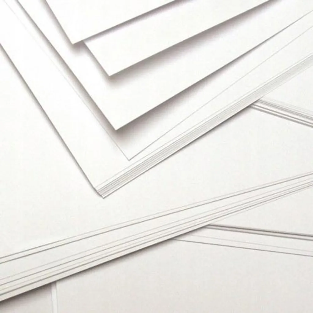 Carton Blanc A3 250g pour Menus et Affiches - Lot 100 Feuilles Weisser
