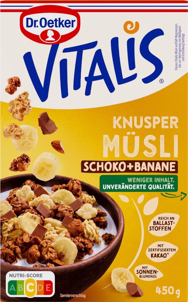 Dr. Oetker 6523348005 Dr. Oetker VITALIS KNUSPER Zdjęcie produktu 