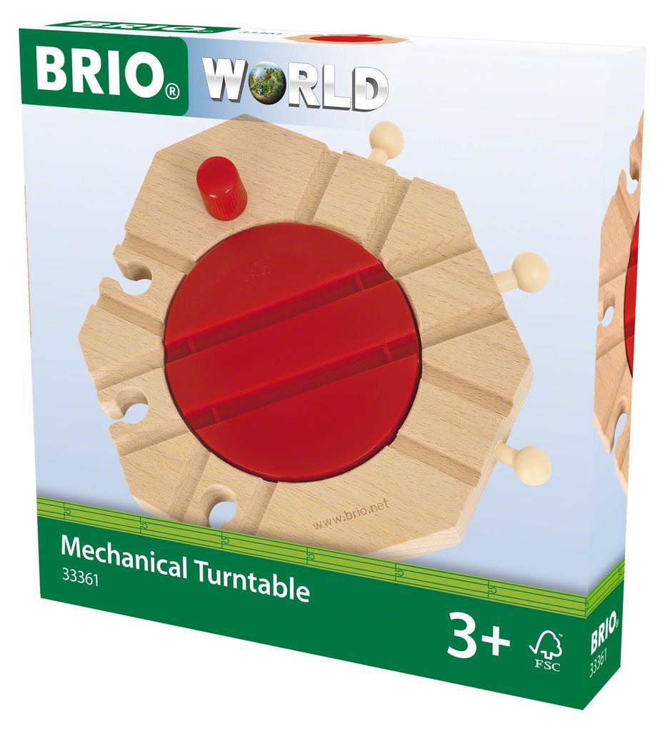BRIO Mechanische Drehscheibe L 14,4 x B 14,4 cm (33361) Produktbild 