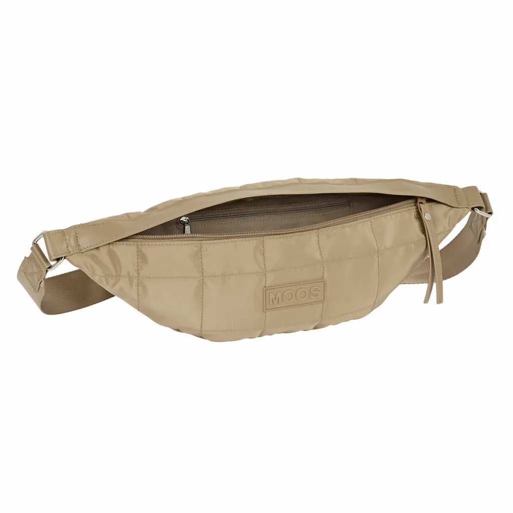 Sac banane rembourré Camel effet mousse souple et léger 41x15.5x7 cm - 2