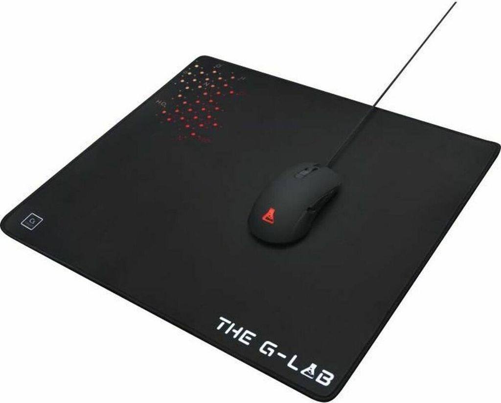 DAS G-LAB Gaming Mauspad L 450x400x4mm mit rutschfestem Gummi