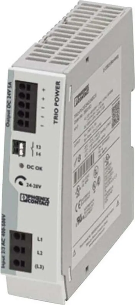 Alimentation 24V DC 5A haute performance 120W entrée 320V-575V AC