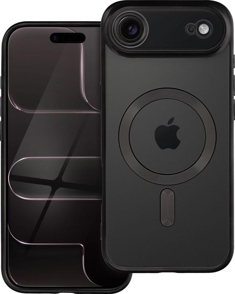 Case passend für iPhone 17 AIR Electro Mag Cover kompatibel mit MagSafe black