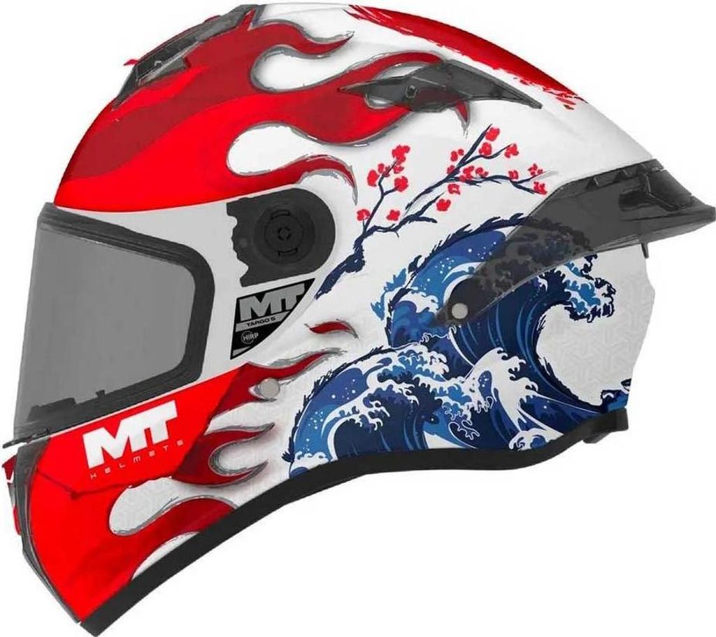 Mt Helmets Targo S Yamanaka 2025 Ece22.06 Integralhelm Weiß XL Weiß XL