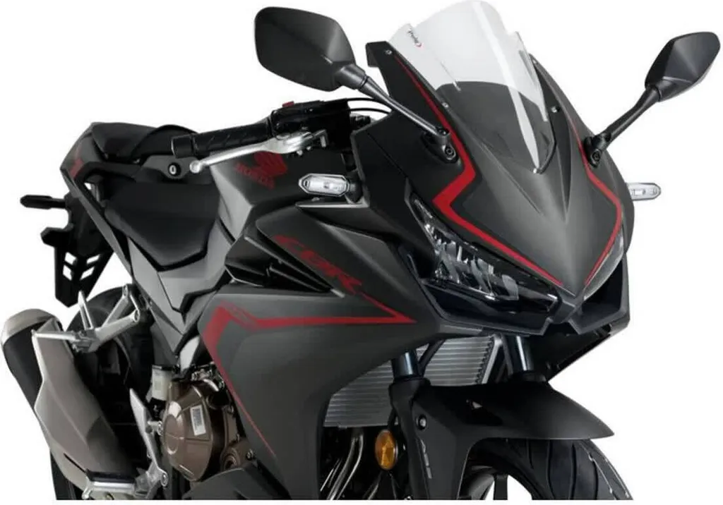 Bulle PUIG Honda CBR R : stop au vent et aux turbulences en conduite