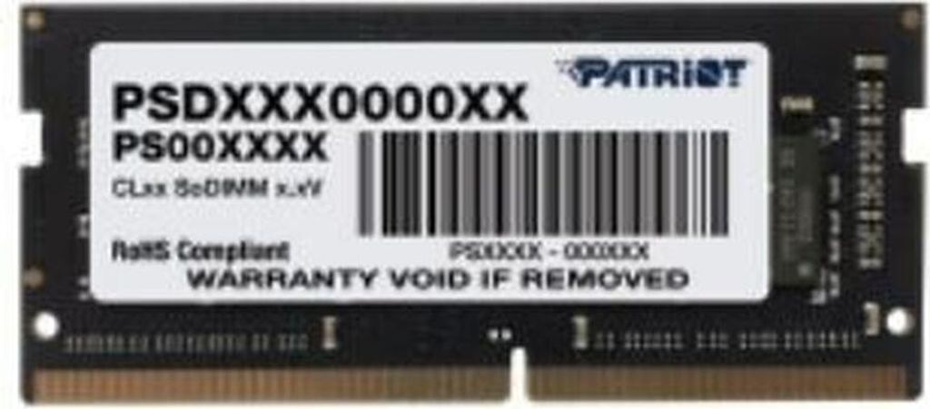 PATRIOT SO-DIMM DDR4 SIGNATURE 16GB 3200MHz CL22 Speicher