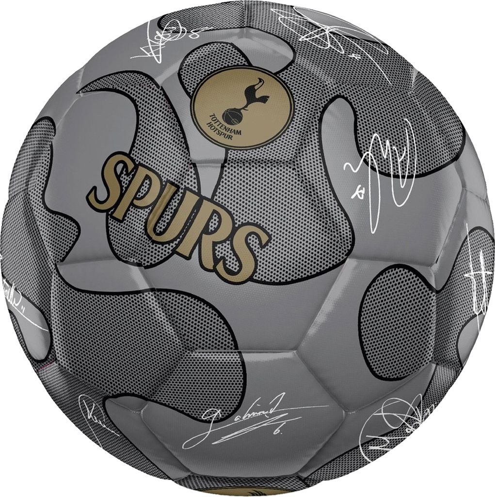 Tottenham Hotspur FC - Fußball mit Unterschriften RD3865 (5) (Silber)