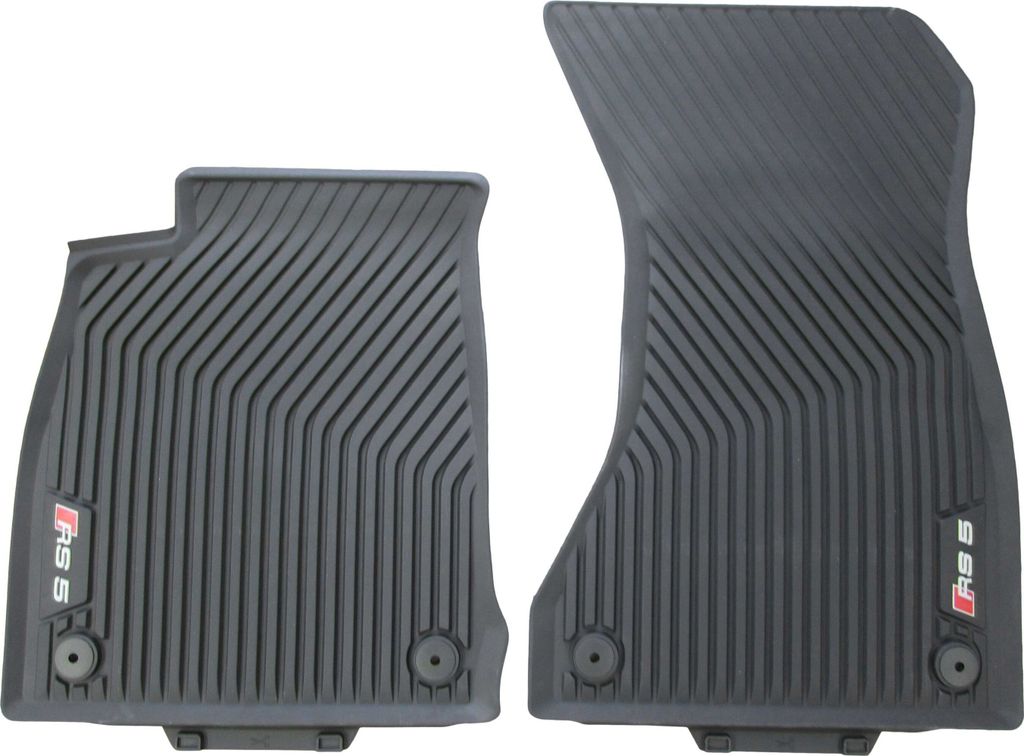 Original RS5 Premium Gummi-Fußmatten Matten SET für Audi A5 und S5 B9 ab 2016-