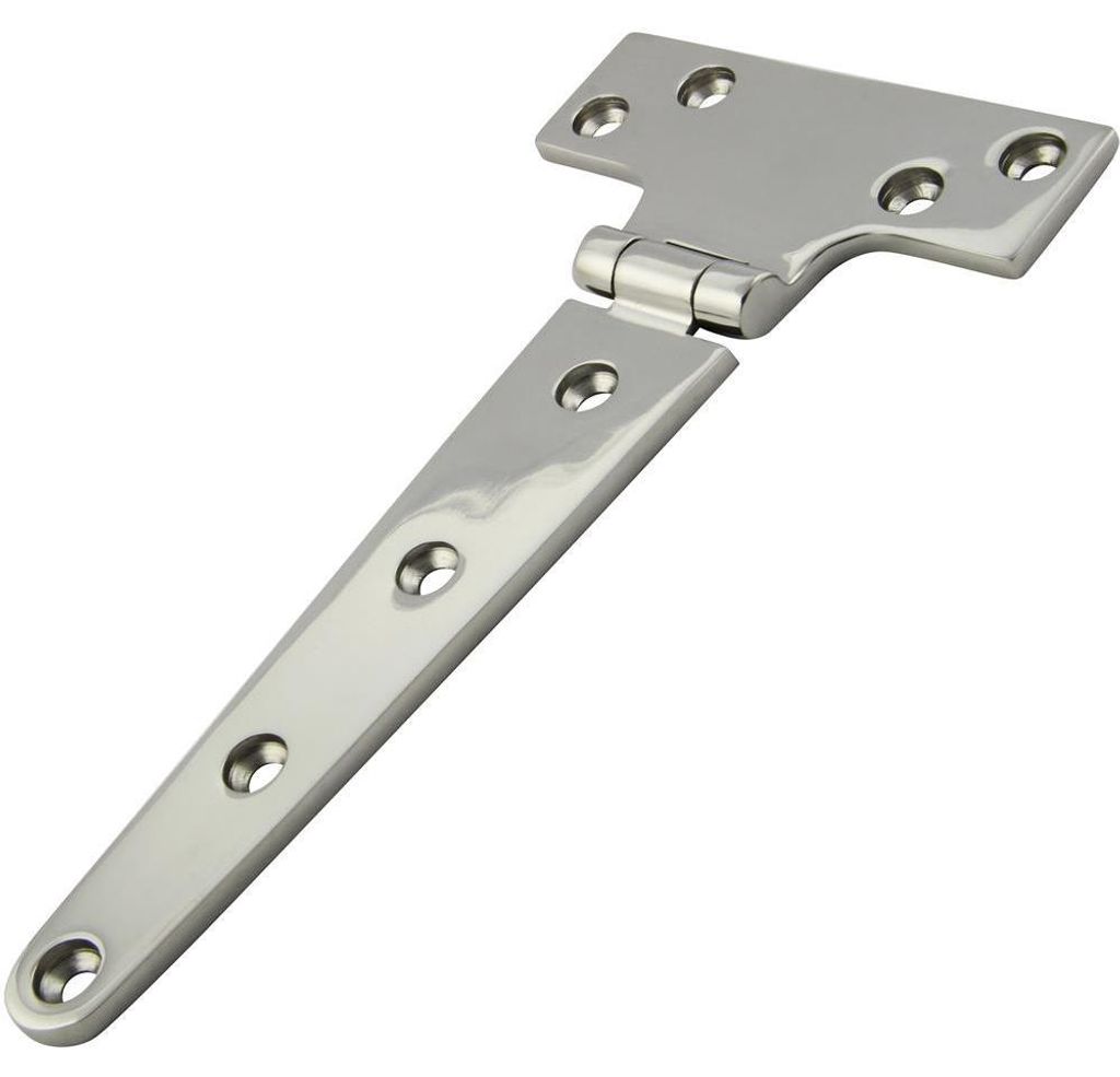 AG-BOX T-Scharnier 98x195x5mm Edelstahl A4, 4 Stück