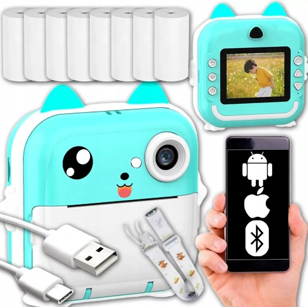 Appareil photo instantané enfant idéal pour voyages et loisirs créatifs