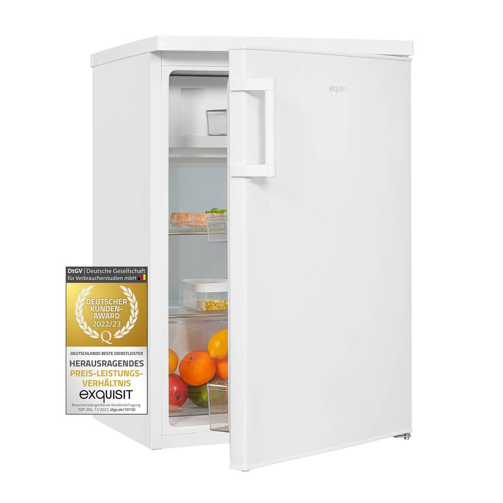 Exquisit Kühlschrank KS16-4-H-010E weiss | Kühlschränke