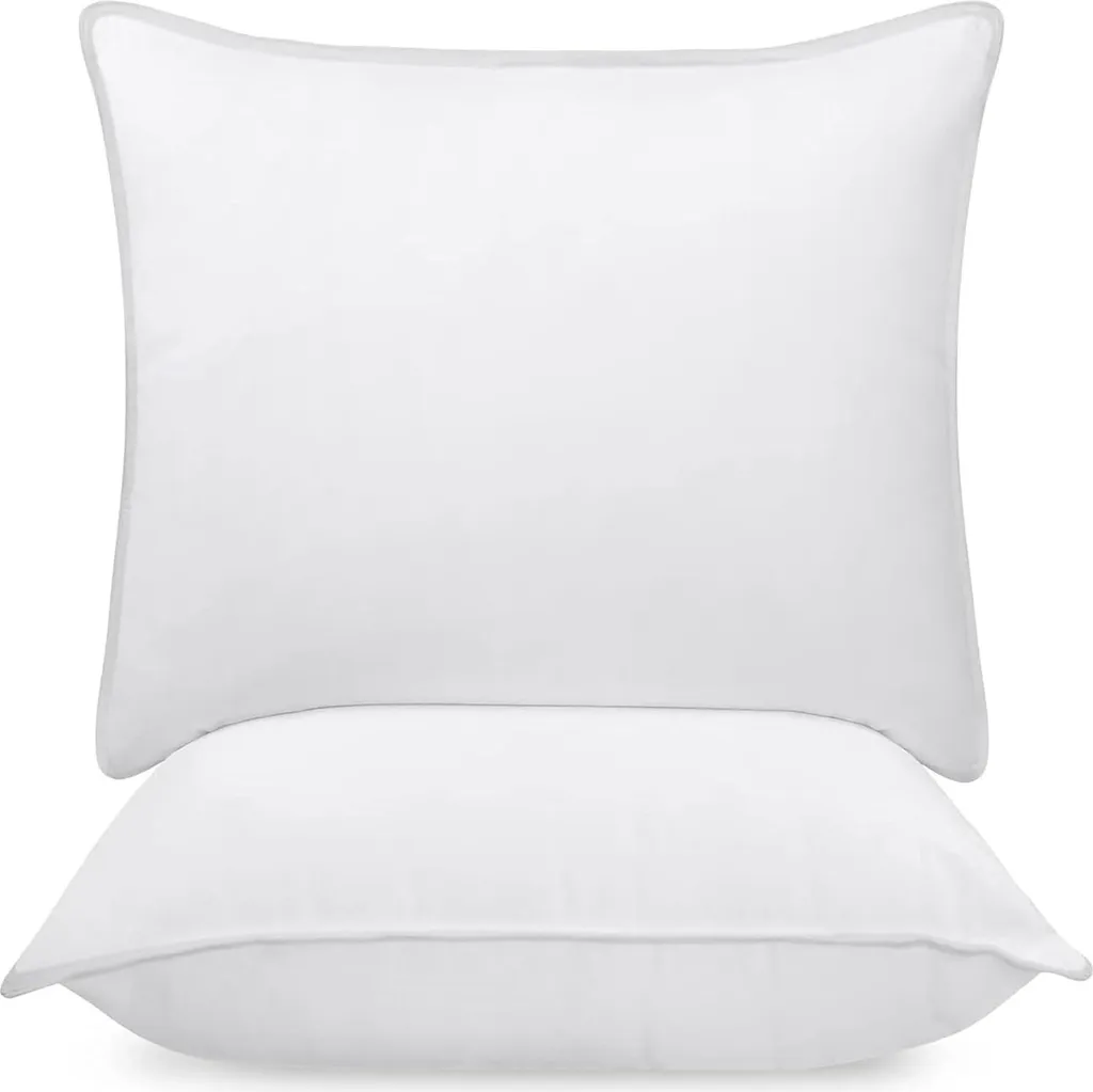 Oreillers pour Dormir sur le Côté 80x80 cm Utopia Bedding Confort Lot 2